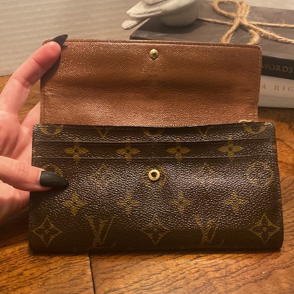 Louis Vuitton monogram porte feuille Sarah wallet - Picture 3 of 13